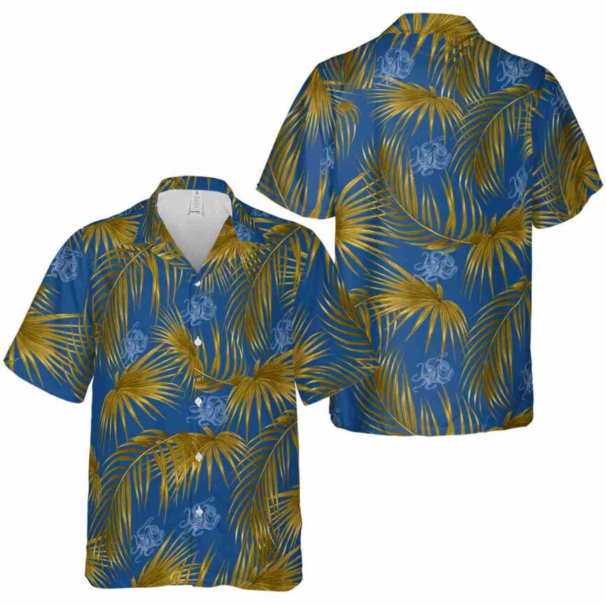 Octopus Palm Frond Hawaiian Shirt Premium grade