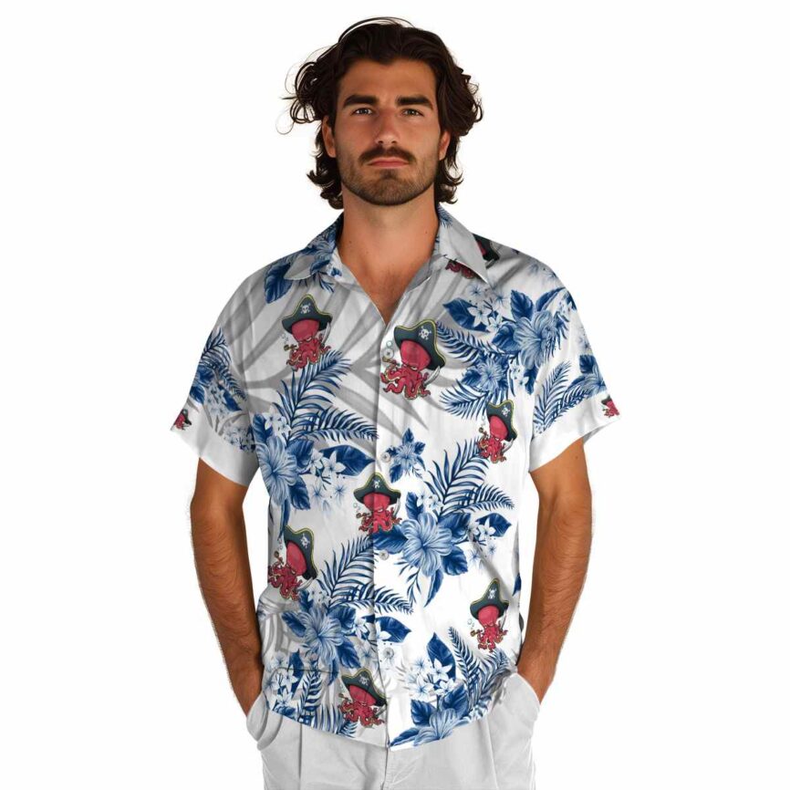 Octopus Tropical Blossom Hawaiian Shirt New Arrival