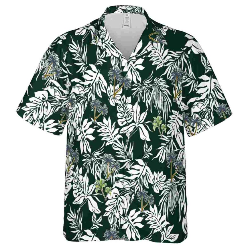 Palm Tree Bold Foliage Hawaiian Shirt Fashion forward