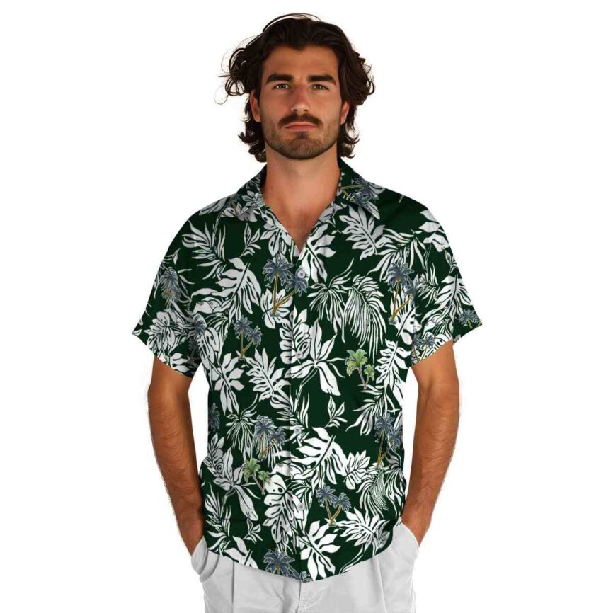 Palm Tree Bold Foliage Hawaiian Shirt New Arrival