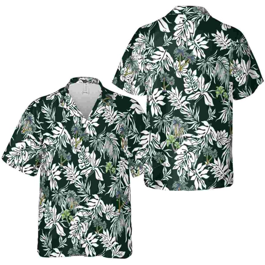 Palm Tree Bold Foliage Hawaiian Shirt Premium grade