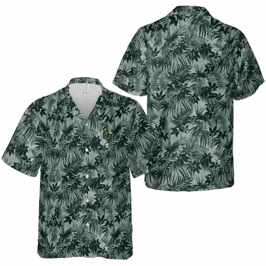 Palm Tree Foliage Print Hawaiian Shirt Premium grade