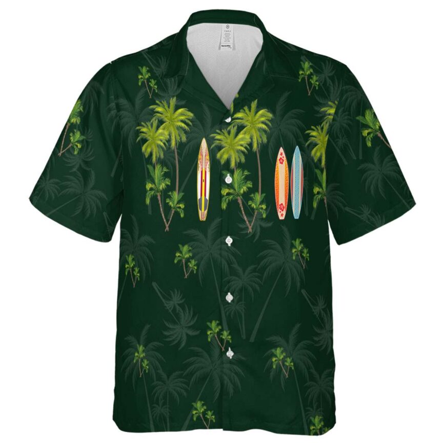 Palm Tree Island Theme Hawaiian Shirt Fashion forward