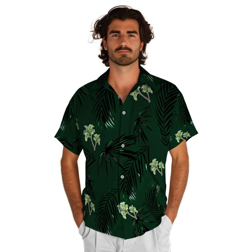 Palm Tree Monochrome Palm Hawaiian Shirt New Arrival