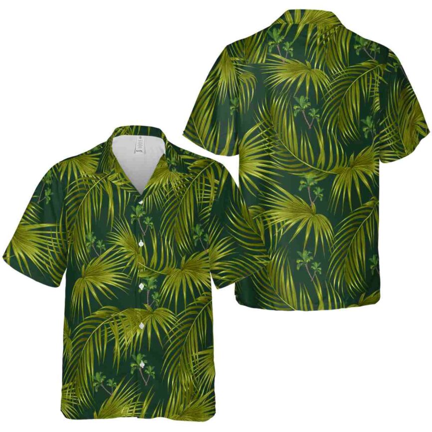 Palm Tree Palm Frond Hawaiian Shirt Premium grade