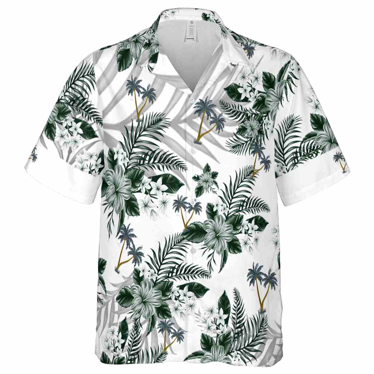 Palm Tree Tropical Blossom Hawaiian Shirt Fashion forward Palm Tree Tropical Blossom Hawaiian Shirt Fashion forward