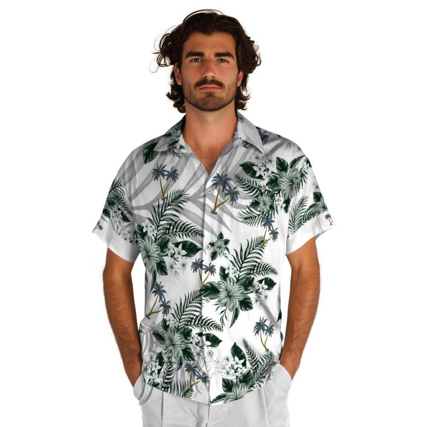 Palm Tree Tropical Blossom Hawaiian Shirt New Arrival