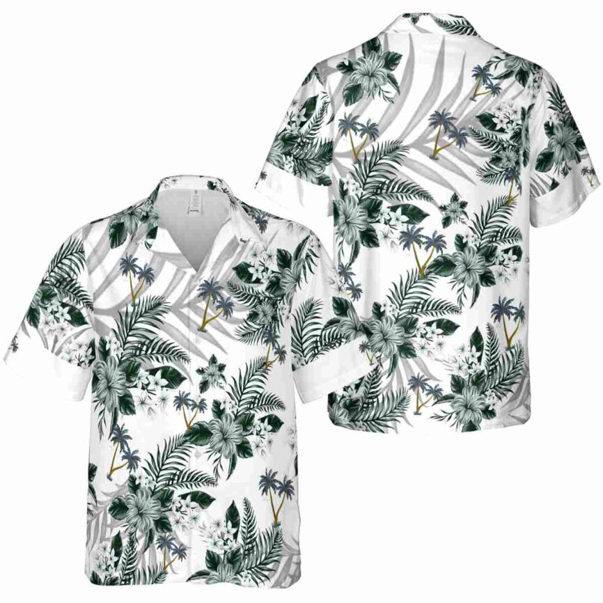 Palm Tree Tropical Blossom Hawaiian Shirt Premium grade