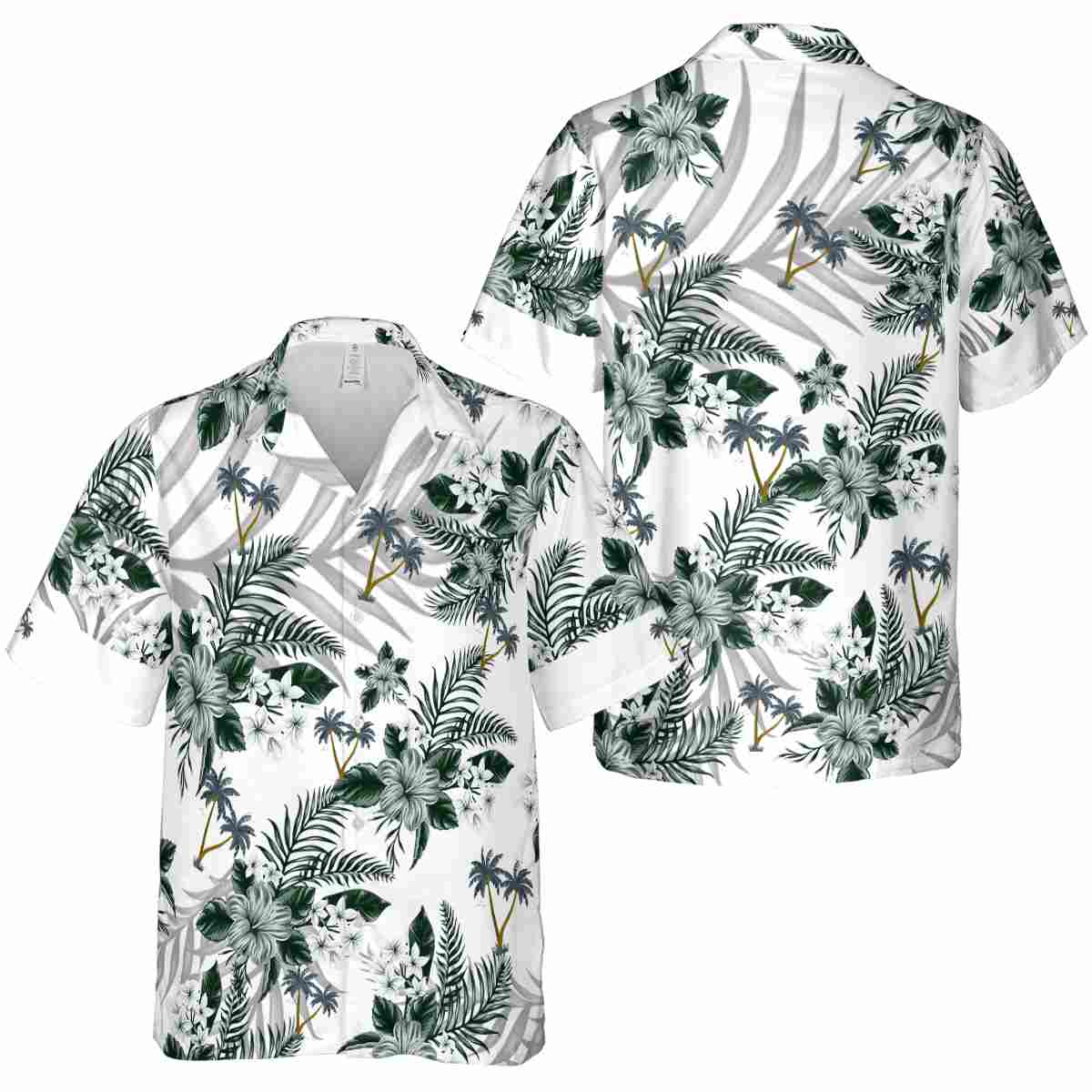 Palm Tree Tropical Blossom Hawaiian Shirt Premium grade Palm Tree Tropical Blossom Hawaiian Shirt Premium grade