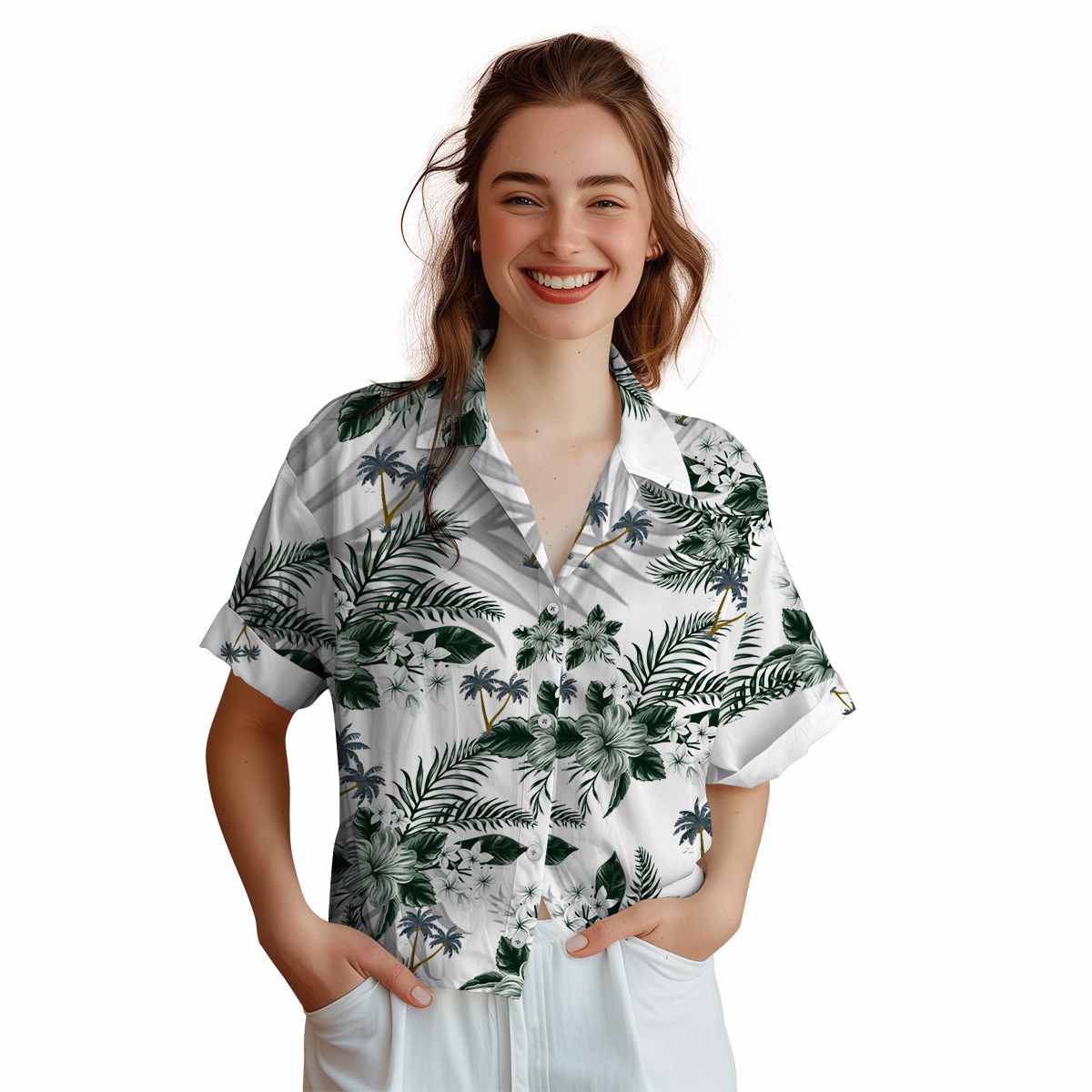 Palm Tree Tropical Blossom Hawaiian Shirt Top rated Palm Tree Tropical Blossom Hawaiian Shirt Top rated