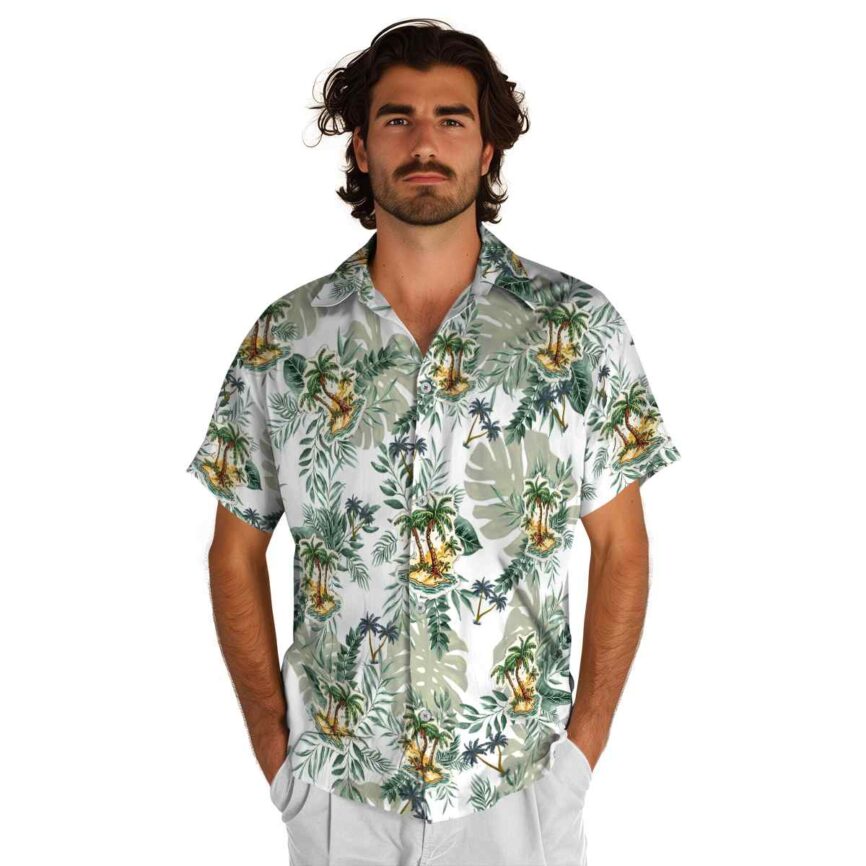 Palm Tree Tropical Fronds Hawaiian Shirt New Arrival