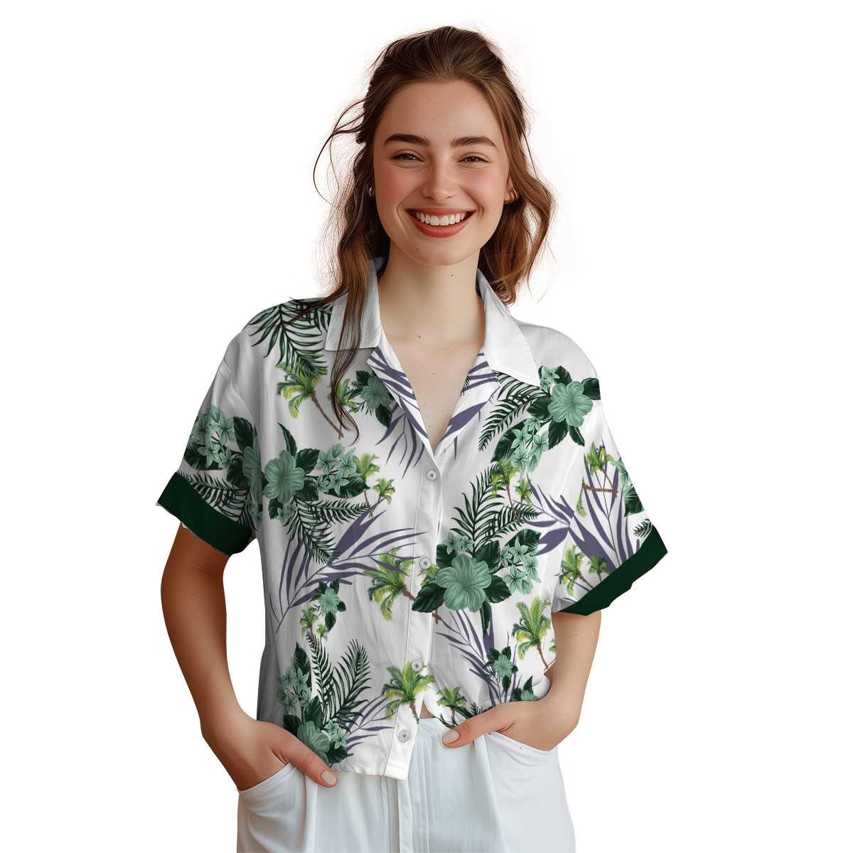 Palm Tree US Flag Floral Hawaiian Shirt Top rated Palm Tree US Flag Floral Hawaiian Shirt Top rated