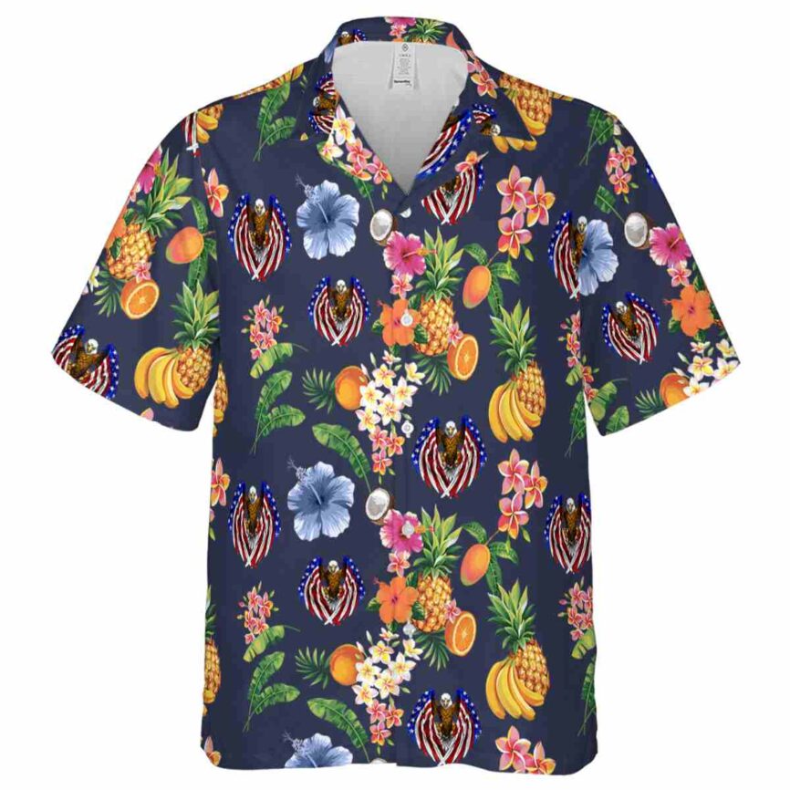 Patriotic Fruit Pattern Hawaiian Shirt Fashion forward