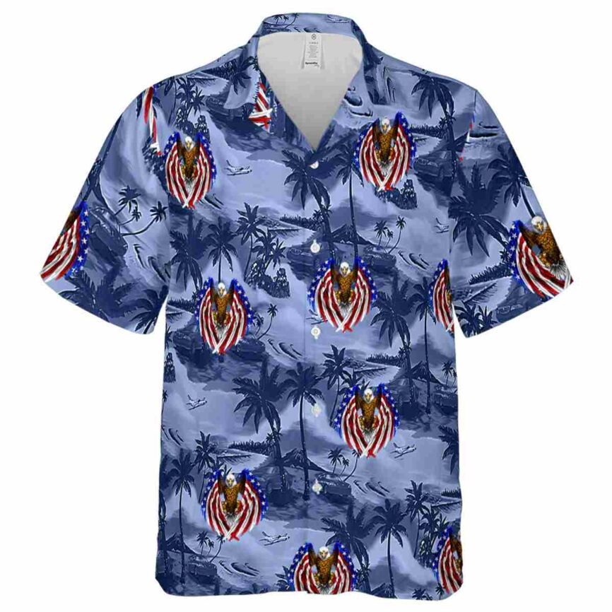 Patriotic Island Beach Hawaiian Shirt Fashion forward