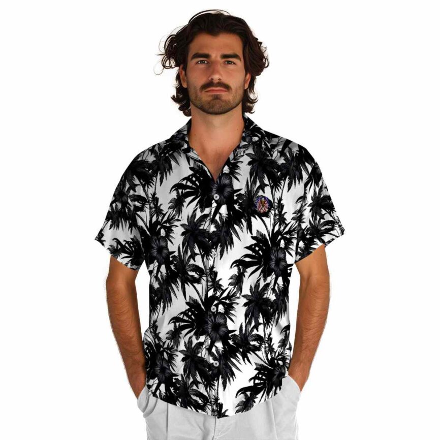 Patriotic Palm Print Hawaiian Shirt New Arrival