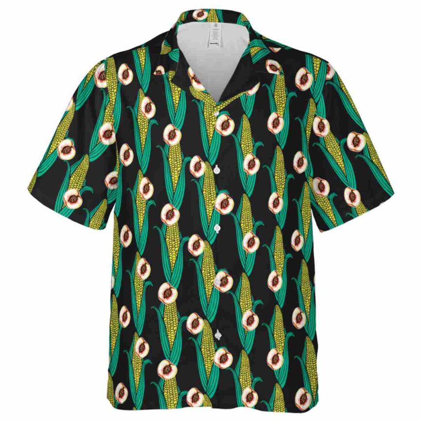 Peach Corn Element Hawaiian Shirt Fashion forward
