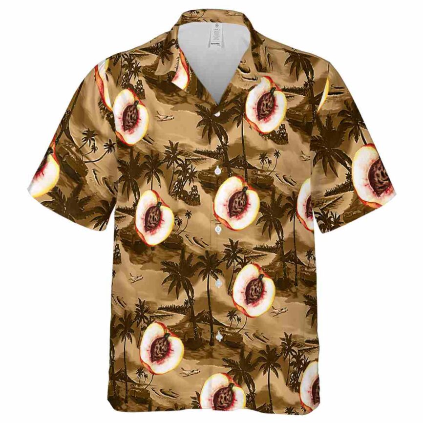 Peach Island Beach Hawaiian Shirt Fashion forward