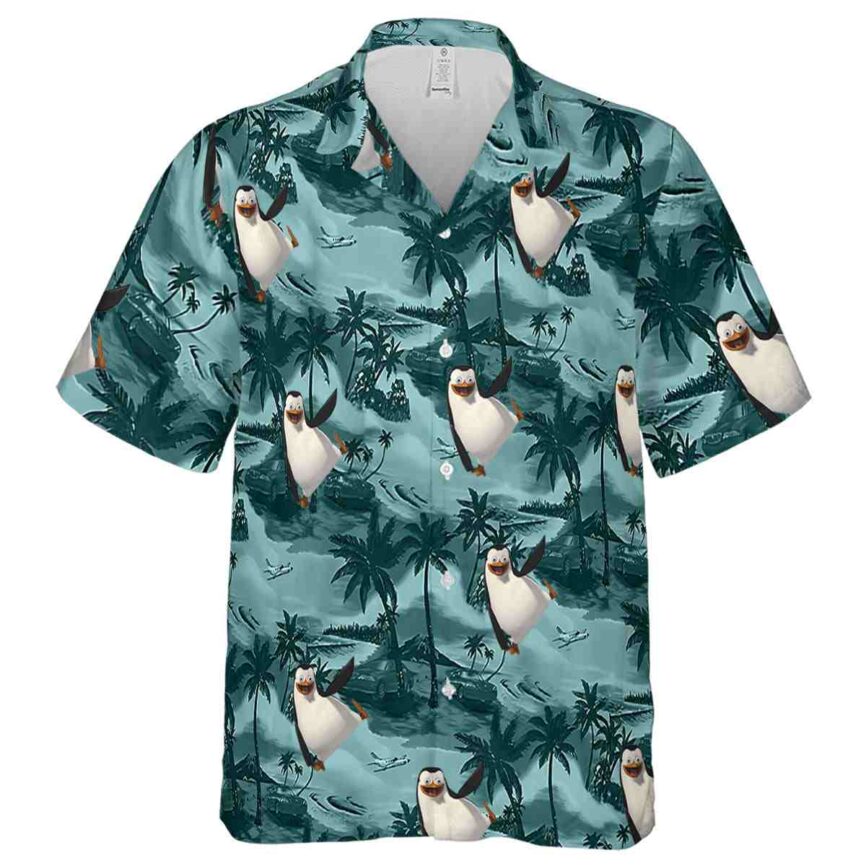 Penguin Island Beach Hawaiian Shirt Fashion forward