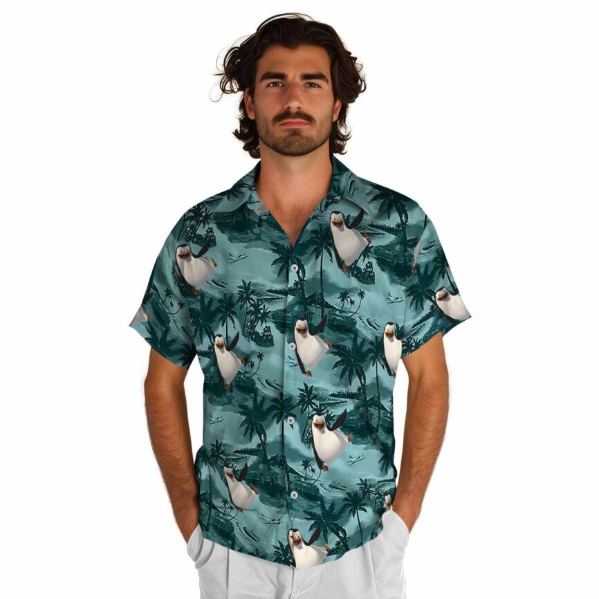 Penguin Island Beach Hawaiian Shirt New Arrival