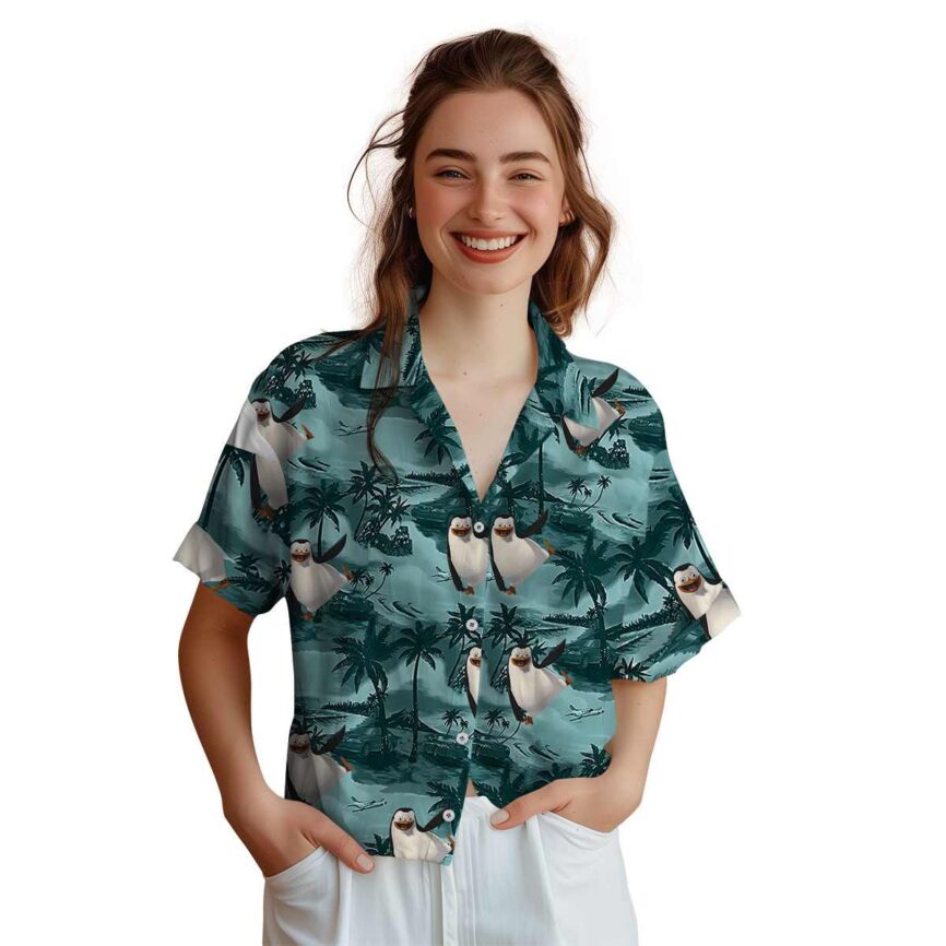Penguin Island Beach Hawaiian Shirt Top rated