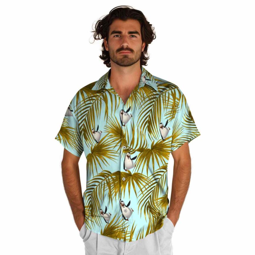 Penguin Palm Frond Hawaiian Shirt New Arrival