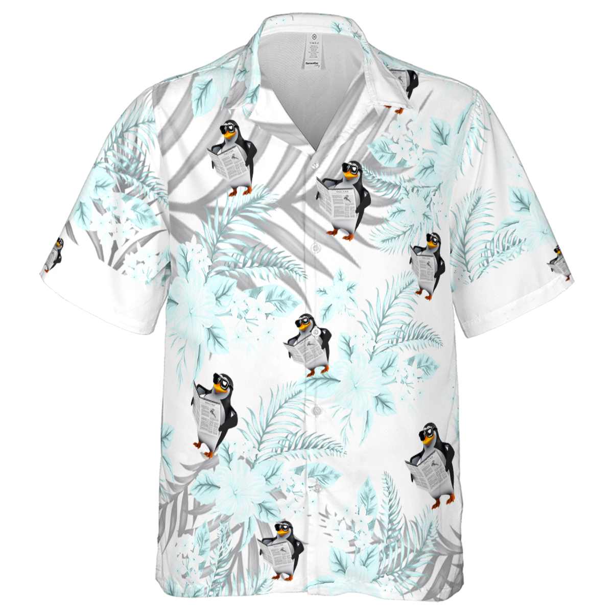Penguin Tropical Blossom Hawaiian Shirt Fashion forward Penguin Tropical Blossom Hawaiian Shirt Fashion forward