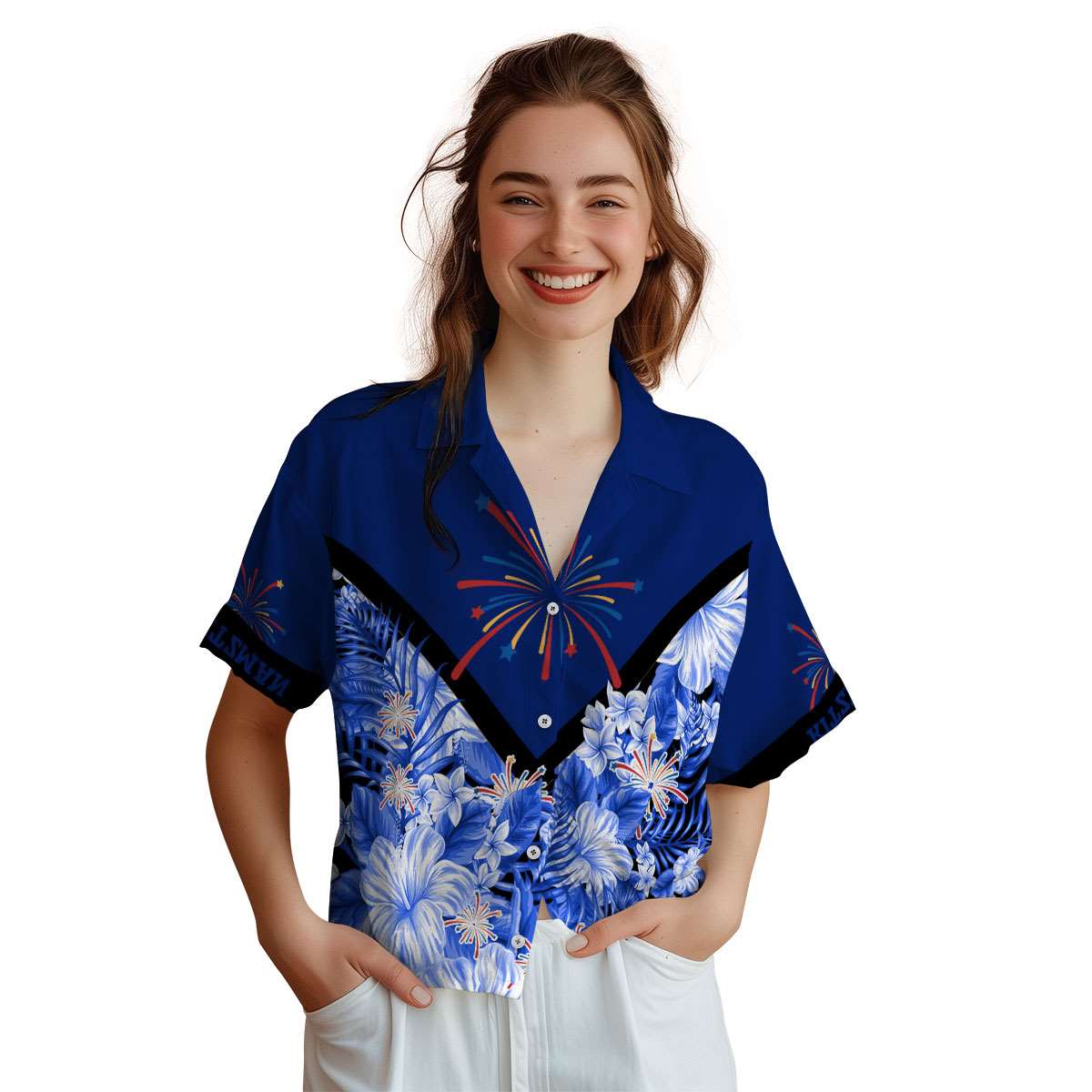 Personalized 4th Of July Bold Floral Number Hawaiian Shirt Top rated Personalized 4th Of July Bold Floral Number Hawaiian Shirt Top rated