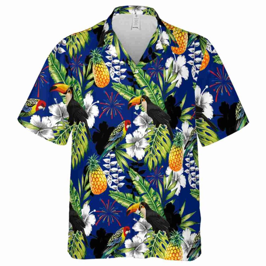 Personalized 4th Of July Toucan Bird Hawaiian Shirt Fashion forward