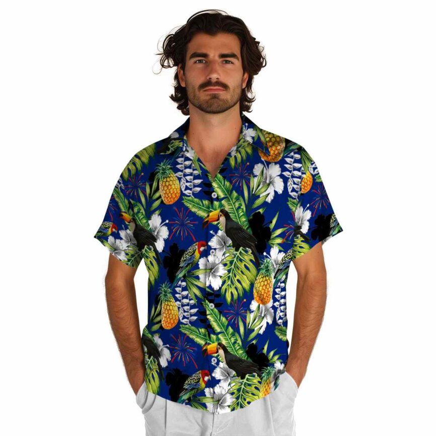 Personalized 4th Of July Toucan Bird Hawaiian Shirt New Arrival