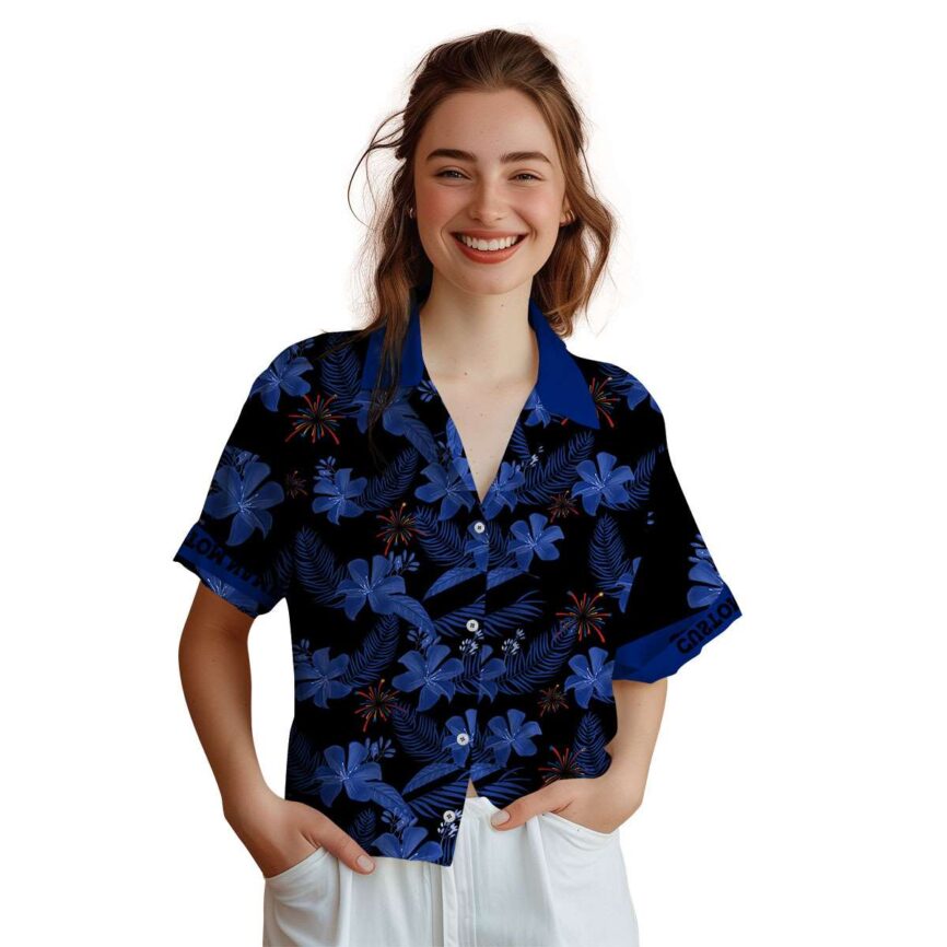 Personalized 4th Of July Tropical Flower Hawaiian Shirt Top rated