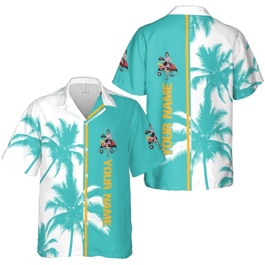 Personalized 50s Beach Vibes Hawaiian Shirt Latest Model