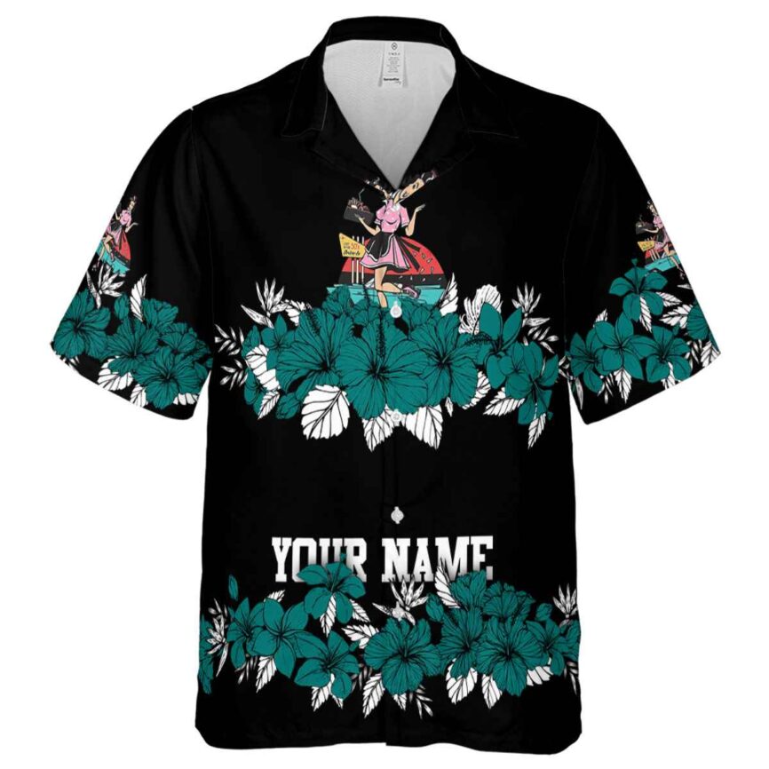Personalized 50s Hibiscus Band Hawaiian Shirt Fashion forward