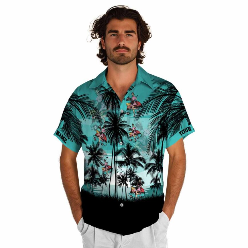 Personalized 50s Island Scenery Hawaiian Shirt New Arrival
