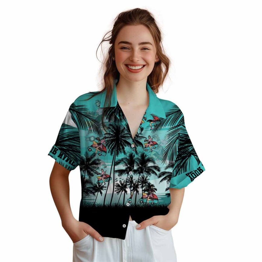 Personalized 50s Island Scenery Hawaiian Shirt Top rated