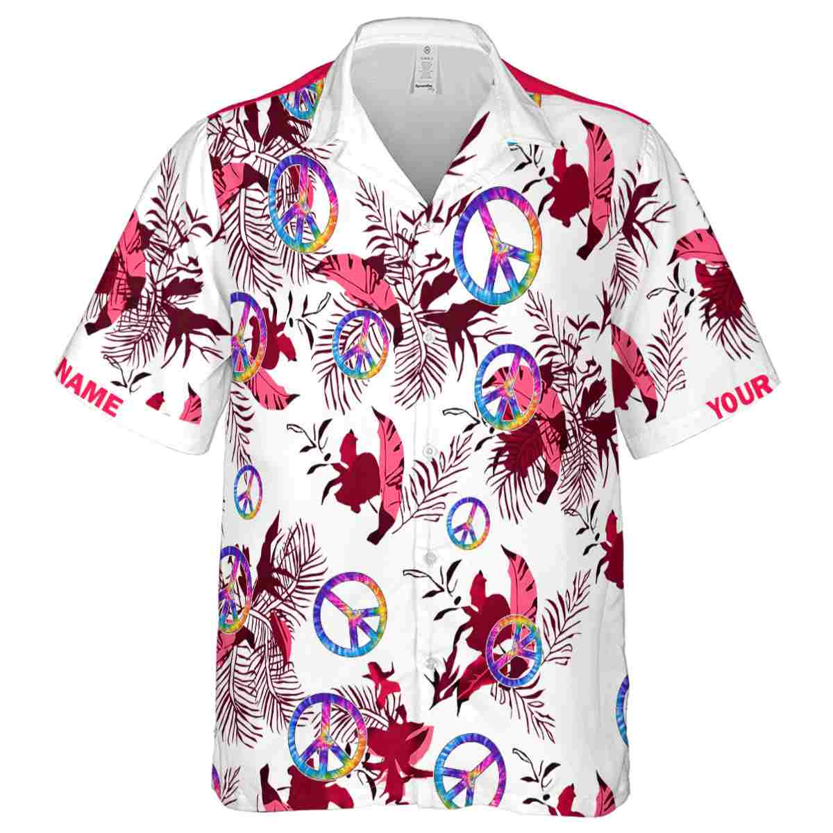 Personalized 60s Leafy Accents Hawaiian Shirt Fashion forward Personalized 60s Leafy Accents Hawaiian Shirt Fashion forward