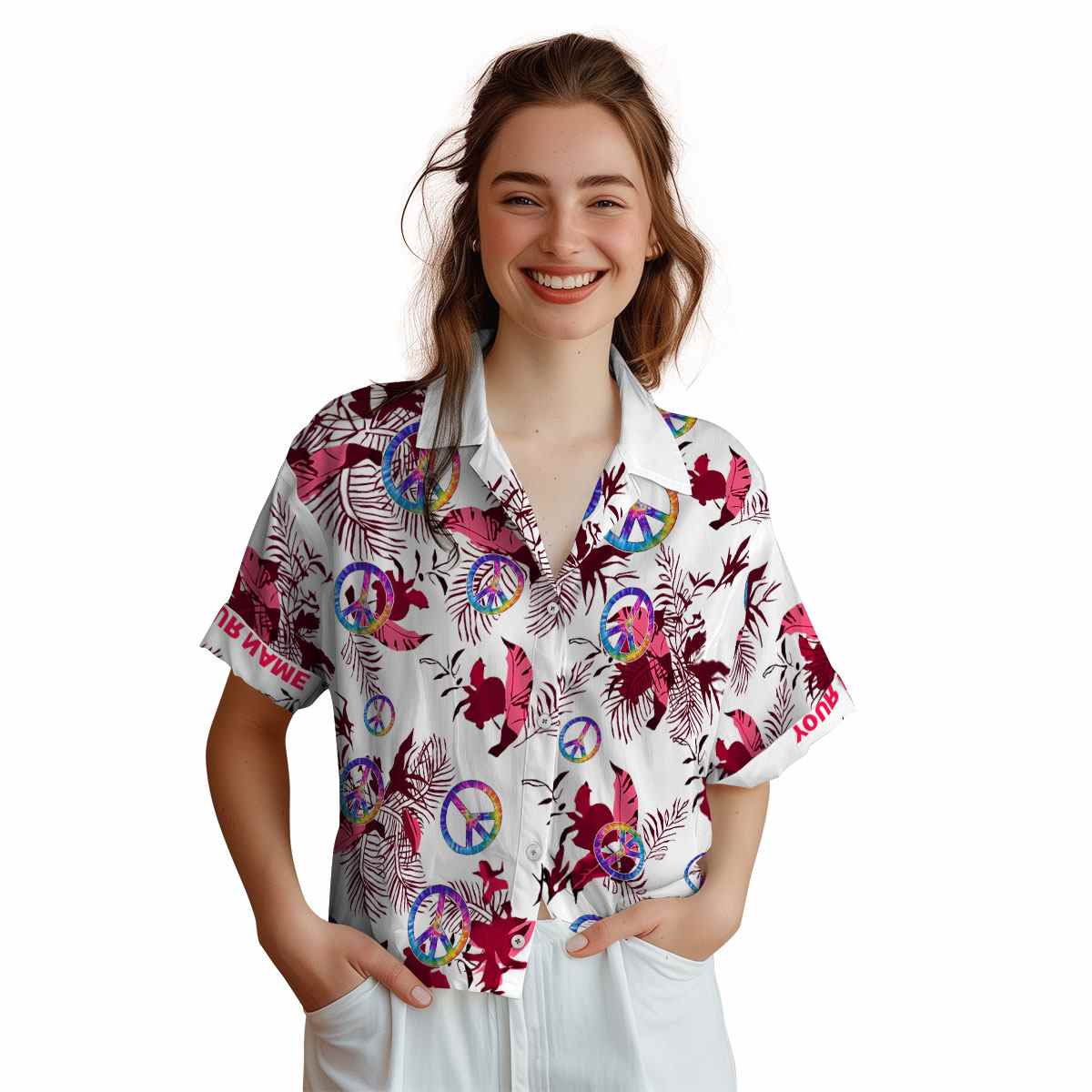 Personalized 60s Leafy Accents Hawaiian Shirt Top rated Personalized 60s Leafy Accents Hawaiian Shirt Top rated