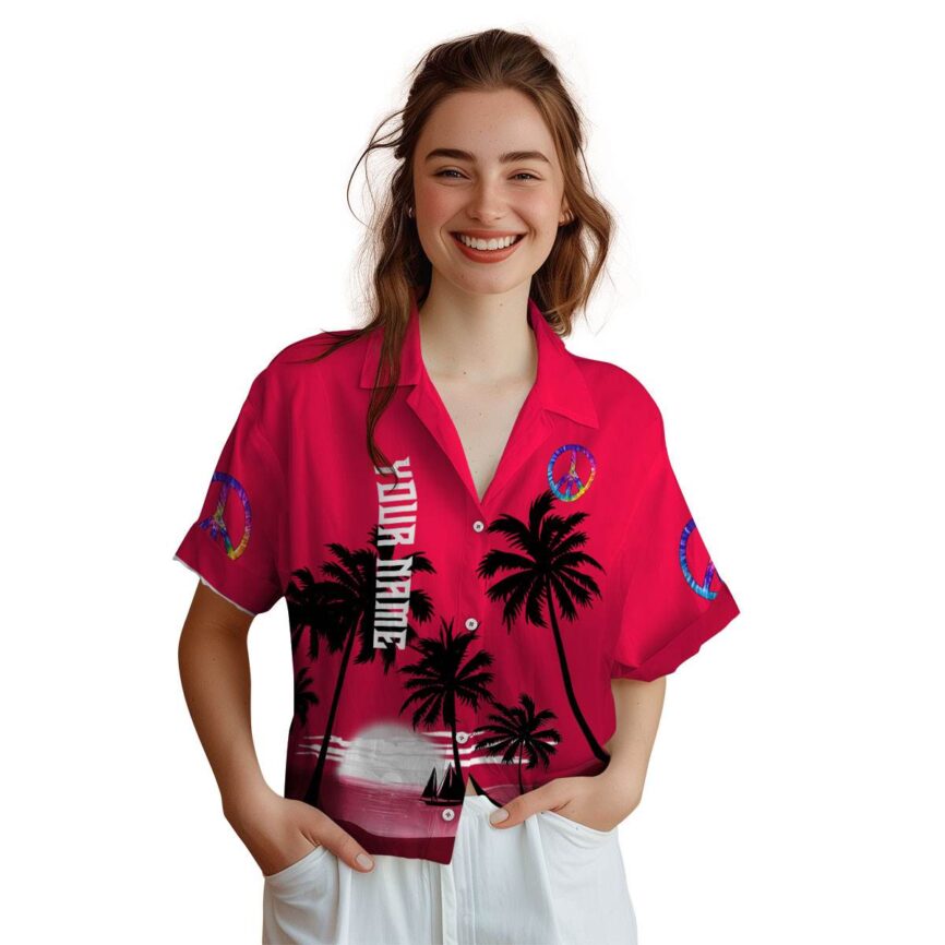 Personalized 60s Ocean Sunset Hawaiian Shirt Top rated