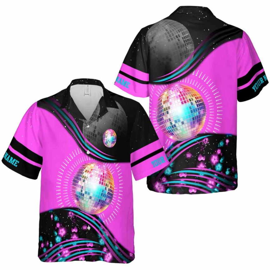 Personalized 70s Dynamic Swirl Hawaiian Shirt Premium grade