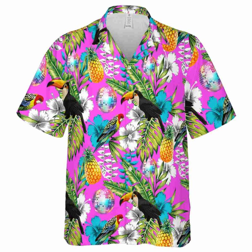 Personalized 70s Toucan Bird Hawaiian Shirt Fashion forward