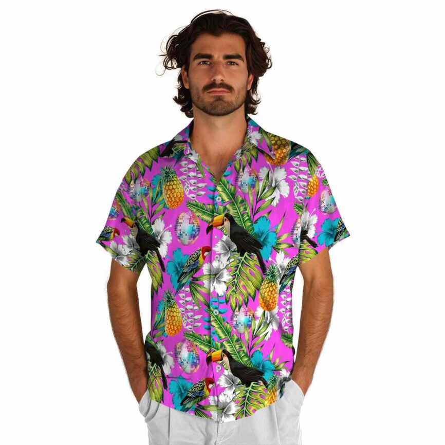Personalized 70s Toucan Bird Hawaiian Shirt New Arrival