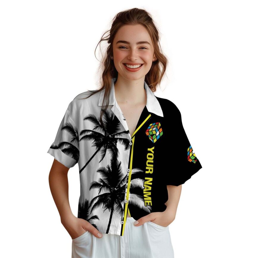 Personalized 80s Beach Vibes Hawaiian Shirt Trendy