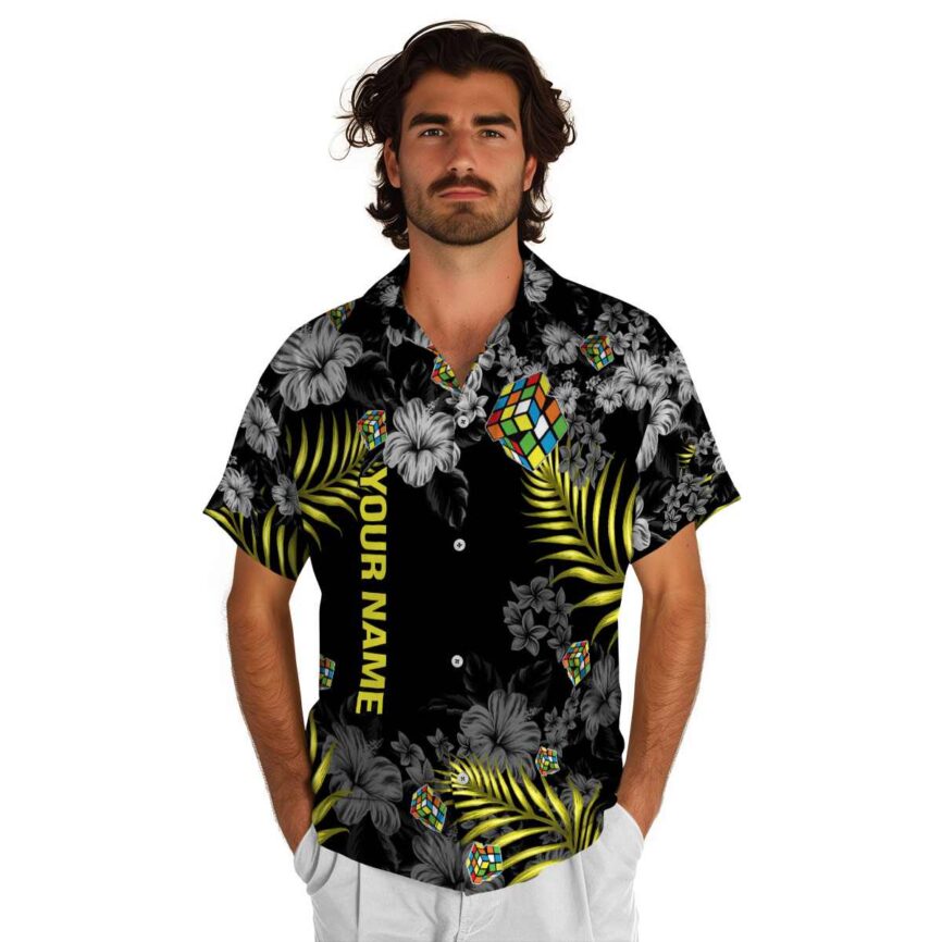 Personalized 80s Hibiscus Pattern Hawaiian Shirt New Arrival