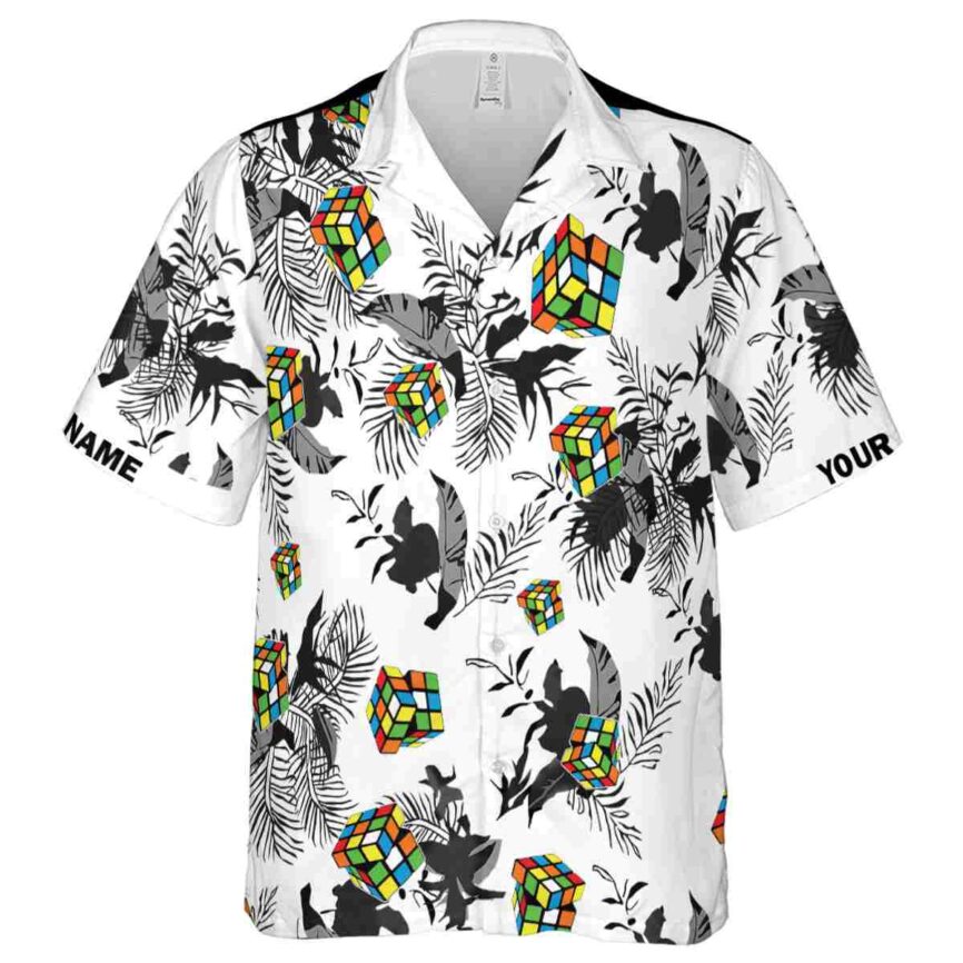Personalized 80s Leafy Accents Hawaiian Shirt Fashion forward