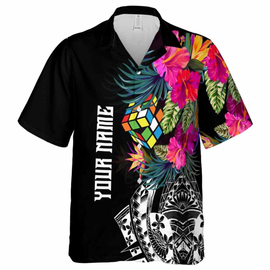 Personalized 80s Polynesian Flowers Hawaiian Shirt Fashion forward
