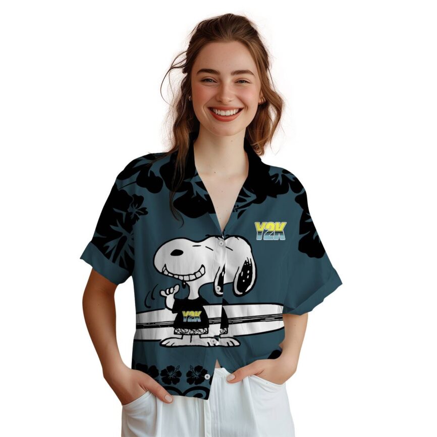 Personalized 90s Surfing Snoopy Hawaiian Shirt Top rated