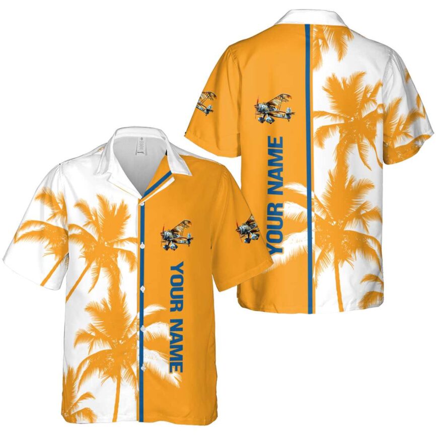 Personalized Airplane Beach Vibes Hawaiian Shirt Latest Model