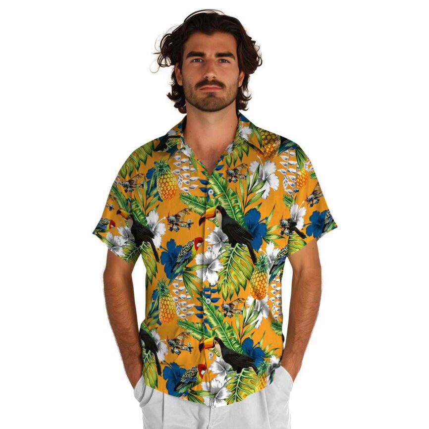 Personalized Airplane Toucan Bird Hawaiian Shirt New Arrival
