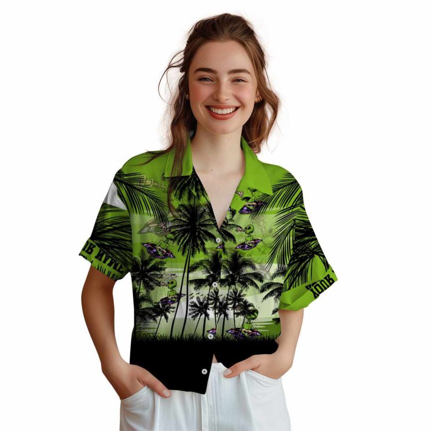 Personalized Alien Island Scenery Hawaiian Shirt Top rated