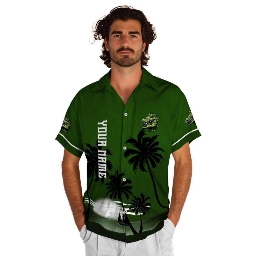 Personalized Alligator Ocean Sunset Hawaiian Shirt New Arrival