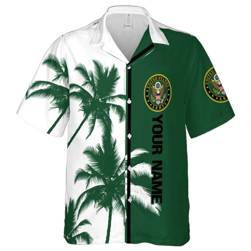 Personalized Army Beach Vibes Hawaiian Shirt Best selling